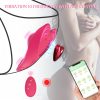 Couples Sex Toys Remote Control Vibrator, Wearable Butterfly Vibrator with App, Vibrating Panties with 10 Settings, Mini Bullet Vibrator for Women - Image 3