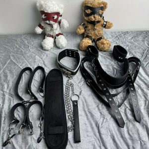 Hand-foot Bondage Erotic Body Posture Toy Belt, Adjustable Couple BDSM Harness, Sexual Assistive Toy, Erotic Body Posture.