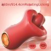 1pc Red Lip And Tongue Masturbator, Clitoral Stimulator, Female Adult Sex Toys With 10 Vibration Modes And Tongue Mode, G-spot Nipple Stimulation Vibrator, Female Adult Erotica, USB Rechargeable, Easy To Carry, Easy To Clean - Image 6