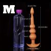 Anal Beads with Removable Foxtail Extra Long Fox Tail Anal Butt Plug Sex Toy Liquid Silicone Anal Plugs Anal Stimulator for Men Women Couples Cosplay Anal Trainer Erotic SM Sex Games - Image 6