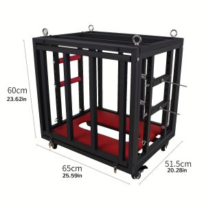 BDSM Bondage Cage, Heavy Duty Sex Furniture For Adults, Body Restraint Dog Cage, Roleplay Props, BDSM Toys For Couples, Durable Sex Toys