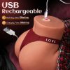 12 Vibrating Sex Doll, Male Sex Toy for Men Automatic Male Masturbator Mens Sex Dolls Electric Penis Pump Pocket Pussy Stroker Sex Toys Adult Toys 3D Lifelike Butt Vagina Anal - Image 5