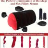 SM Sex Pillow Couple Toy Restraint Kit - Adjustable Wrist & Thigh Cuffs, Inflatable Wedge, Adult Product for Couple Sex Games, SM Game Beginners, Bedroom Furniture, No Power Needed, Adult Entertainment | Playful Design | Adjustable Cuffs, Sex Toys - Image 2
