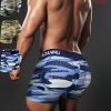 3pcs Men's Boxers Hip Raise Sexy Underwear Camouflage Sports Breathable Mesh Hip Pad Boxer Fake Ass Hips Shorts Plus Hip Pad Trunks for Man Bikini Sweat Pants Set Mens Shorts Clothes Valentine's Day - Image 2
