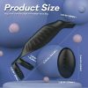Penis And G-Spot Vibrator With 9 Vibrations Modes, Vibrating Penis Sleeve Cock Ring, Couples Adult Sex Toys For Men Women, Female Nipples Massager Anal Butt Plug Dildo Vagina P-Spot Stimulator, Male Penis Ring Vibrator For Penis Testicles Stimulation - Image 11