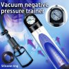 1 Piece Male Vacuum Pump Toy with Pressure Gauge - Includes, Male Penis Training Device - Image 3