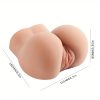 Men's sex toys, male masturbator, 3D realistic soft buttocks, vaginal anal sex toys, pleasure adult toys, TPE material - Image 4