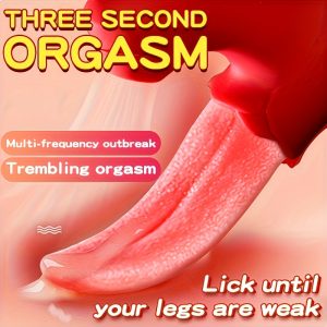 1pc Female G-spot Stimulator, 5-frequency Suction/Licking, Female Vibrator Sex Toy for G-Spot Stimulation, Vibration Massager Sex Toy Suitable for Women and Couples, Multiple Stimulations, Soft, Easy to Clean, Friendly to Women