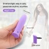 Dildos - Mini Bullet Vibrator, 3.5 Inch G Spot Masturbator Clitoris Stimulator, with 7 Powerful Vibration Modes, Portable Female Vibrators, Soft Liquid Silicone, Silent, Adult Sex Toys for Women & Couples - Image 7