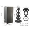 Penis and G-Spot Clitoral Vibrators with 10 Vibration Modes, Vibrating Penis Ring Cock Sleeve Adult Sex Toys for Men and Women, Male Penis G Spot Vibrator Cage Sleeve, Testicles Cock Ring G Spot Clitoris Nipples Anal Butt Plug Stimulation for Couples - Image 11