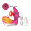 Wireless Remote Control Nipple Sucking Vibrator For Women G Spot Clit Sucker Clitoris Stimulator Wearable Vaginal Dildo Sex Toys Goods For Adults Couple, 10M Wireless Control, 10 Sucking Modes, 10 Vibration Modes, Magnetic Suction Charging - Image 4