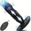 Anal Plug Butt Plug Vibrator Remote Control Sex Toys for Men Women, Prostate Massager with 10 Thrusting & Vibrating Modes Adult Sex Toys Thrusting Vibrator Anal Vibrator Butt Plug for Male Female - Image 2