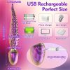 Octopus Tentacle Anal Butt Plug, 9 Rotating & Vibrating Modes, USB Rechargeable Lithium Battery, Prostate Massager Silicone Monster Dildo for Men, Clitoral Vibrator Toy for Women, Adult Couple Sex Toy - Image 6
