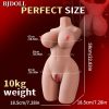 3-In-1 Realistic Female Torso Sex Doll, Soft TPE Material, Realistic Chest And Butt, Tight Vagina And Anus, Headless, Manual, Battery-Free, Male Second Orgasm - Image 12