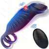 Penis And G-Spot Vibrator With 9 Vibrations Modes, Vibrating Penis Sleeve Cock Ring, Couples Adult Sex Toys For Men Women, Female Nipples Massager Anal Butt Plug Dildo Vagina P-Spot Stimulator, Male Penis Ring Vibrator For Penis Testicles Stimulation - Image 10