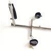 Unisex Stainless Steel BDSM Bondage Set Big Dildo Handcuffs Wrist Cuffs Neck Collar Bondage Rack Slaves Devices Couples Sex Toys - Image 5
