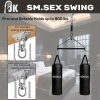 Premium 800lb Capacity Sex Swing for Adults - Quick Release, Adjustable Height, Ultra Comfortable Black Straps, Easy Setup with Carabiner, Ideal for BDSM Couples & Home Entertainment - Image 2