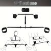 Spreader Bar Bondage Sex Toys with Neck Collar Wrist Ankle Restraint Kits, BDSM Bondage Set Adjustable Handcuffs Collar for Adult Couple - Image 4