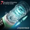 1 Pc Automatic Male Masturbator, Male Sex Toys For Men Sex Toy Adult Toys Sex Machine Pocket Pussy Male Stroker Male Masturbators With & 7 Thrusting Rotating Vibrating Sucking LED Display - Image 5