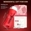Male Masturbator, Penis Vibrator with Tongue, Silicone Big Mouth Oral Sex Machine, Male Oral Sex Toys, Adult Products - Image 2