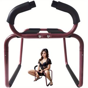 [Adult Sex Chair] Adult Multifunction Sex Chair | Sex Position Chair for Weightless, BDSM Novelty Toy for Adult Couples Games, Sex Bench for Couples Adult SM Games (Red)