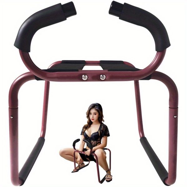 [Adult Sex Chair] Adult Multifunction Sex Chair | Sex Position Chair for Weightless, BDSM Novelty Toy for Adult Couples Games, Sex Bench for Couples Adult SM Games (Red)