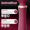 10 Adjustable Modes Of Female Clitoral Vibrator AV Female Vibrator Ergonomic Clitoral Massage One Touch Burst Dual Head Vibration Skin Friendly Soft Vibration G-spot Vibrator Female Adult Products - Image 5