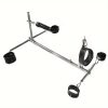 Unisex Stainless Steel BDSM Bondage Set Big Dildo Handcuffs Wrist Cuffs Neck Collar Bondage Rack Slaves Devices Couples Sex Toys - Image 3