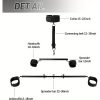 Spreader Bar Bondage Sex Toys with Neck Collar Wrist Ankle Restraint Kits, BDSM Bondage Set Adjustable Handcuffs Collar for Adult Couple - Image 5