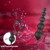 Vibrating Anal Beads For Couples - Remote Control Prostate Massager With Cock Ring & Strap-On Anal Dildo, 9 Vibration Modes, APP Controlled Sex Toy For Men - Image 7