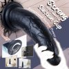 3.1'' (7.8cm) Body-Safe Silicone G-Spot Stimulator - 12" (30.4cm) Realistic Girth Trainer with 360° Vacuum Base & Anatomic Vein Texture, Dual-Density Design for Intense Orgasm, Prostate Play & All-Gender Exploration - Image 7
