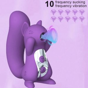 Dildo - 1pc G-spot Vibrator Clitoral Sucking Vibrator For Women, Wearable Realistic Clitoris Licking Dildo Anal Prostate Massager With 10 Vibrating & Sucking Modes, Vaginal Stimulator Silicone Dildos Adult Sex Toys For Women