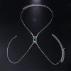 Unleash Your Inner Vixen with Our Silver Naughty Body Harness Chain - Perfect for a Daring and Glamorous Look - Image 5