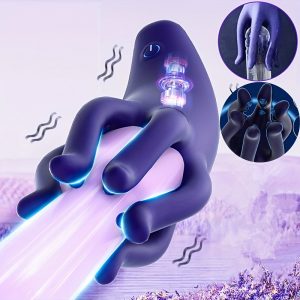 1pc Male Masturbator anatomy Exerciser - USB Rechargeable, 10-Speed Vibrating Glans Massager for Endurance & Pleasure,, Latex-Free Adult Sex Toy