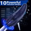 1pc Male Masturbator anatomy Exerciser - USB Rechargeable, 10-Speed Vibrating Glans Massager for Endurance & Pleasure,, Latex-Free Adult Sex Toy - Image 5