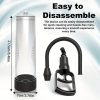 Men's vacuum pump toy without pressure gauge, 3 silicone sleeves, men's vacuum pump - Image 4