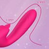 Dildo - Power Rider 3 in 1 Thrusting Clitoral Stimulator, G Spot Tongue Licking Rabbit Dildo Vibrator with 10 Flapping & 10 Telescopic Speeds Vagina Stimulation Rechargeable Adult Sex Toys for Women & Couples - Image 2