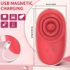 1pc Vibrator Adult Erotica, Female Erotica Vibrator, 3 Suction, 9 Tongue Licking Vibrating Adult Toys, Tongue Licking Clitoris Vagina G Spot, Instant Orgasm, Rose Erotica G Spot Vibrator, Adult Products - Image 4