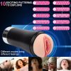 Automatic Male Masturbators - Upgraded 10 Vibration & Interactive Induction Pronunciation Model, Pocket Pussy Male Stroker with 3D Realistic Textured, Toy Mens Adult Male Sex Toys for Men - Multi-Mode Vibrator Massager for Men - Image 2
