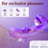 2025 Rose Sex Toys Vibrator for Women: Dildo 4-IN-1 Rose Adult Toys with 7 Flapping Modes, 7 Vibration Intensities & 5 Licking G Spot Vibrators, Adult Sex Toys Clitoral Nipple Suck for Woman for Man Couples - Image 5