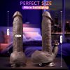 8.5 Inch Thrust Dildo Vibrator With 10 Vibration And Heat Modes For Anal Play G-Spot Stimulation Realistic Vibrating Dildo, Suction Cup Adult Sex Toys For Women And Couples Flesh - Image 10