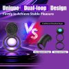 Rose Clitoral Stimulator Vibrating Cock Ring – Couples' Intimate Pleasure Toy With 7 Vibration Modes For Men And Women - Image 5