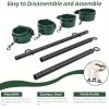 Spreader Bar BDSM Bondage Restraints Kit Handcuffs Ankle Cuffs Sex Toys PU Leather Adjustable SM Kits Couples Toy for Women and Men - Image 7
