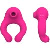 Male Locking Sperm Ring Couple Teasing Flirting Multi-frequency Vibration Male And Female Shared G-spot Sucking Massage Masturbator -Ultimate Flirting Enjoyment - Image 2