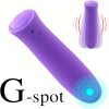 Dildos - Mini Bullet Vibrator, 3.5 Inch G Spot Masturbator Clitoris Stimulator, with 7 Powerful Vibration Modes, Portable Female Vibrators, Soft Liquid Silicone, Silent, Adult Sex Toys for Women & Couples - Image 3