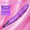 Swing Thrusting Dildo Vibrator Sex Toys, G Spot Clitoral Vibrators with Powerful 9 Thrusting & 9 Vibrating & 9 Swing Modes, Anal Dildo Toys with LCD Display, Massager Adult Sex Toys for Women - Image 6