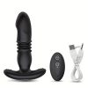 Anal Plug Butt Plug Vibrator Remote Control Sex Toys for Men Women, Prostate Massager with 10 Thrusting & Vibrating Modes Adult Sex Toys Thrusting Vibrator Anal Vibrator Butt Plug for Male Female - Image 10