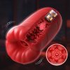 1 Male Oral Vibrating Airplane Cup, Masturbation Cup, Tongue Licking Mouth And Tight Soft Vagina, 10 Powerful Suction Frequencies For Clamping, 5D Vagina And Deep Throat Love, Lipstick Mouth Fun, Male Toy Penis Trainer. - Image 2
