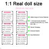 2025 Silicone Sex Dolls Full Body Life Size Women Sex Silicone Dolls, Realistic Features, Full Size Full Body, Flexible Rotatable Joints for Ultimate Nighttime Satisfaction Toys for Men Exotic Play [Factory Direct Delivery] - Image 7