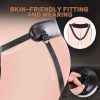 Strap-on Realistic Vibrating Dildo Wearable Harness With Bullet Vibrator, Detachable Silicone G Spot Stimulator, Vagina Massager Female Masturbator Sex Toys For Women Lesbian Couple - Image 4